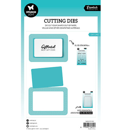 Matrice de découpe SL pour blister de carte-cadeau Essentials n° 1001