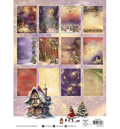 Bloc de papier pour créateur Fairy Christmas Essentials n°337