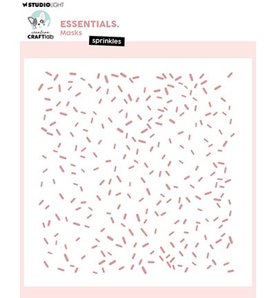 Pochoirs CCL Sprinkles Essentials n°369