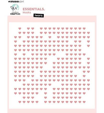 Pochoirs CCL Hearts Essentials n°370