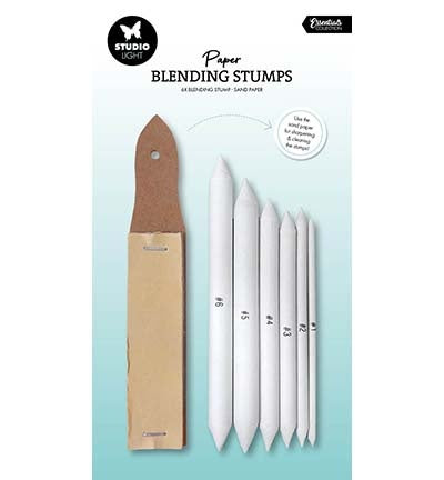 Estompes en papier et papier de verre Essentials n° 02
