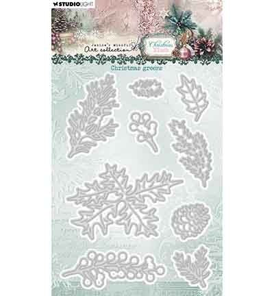 Matrice de découpe JMA Végétaux de Noël Christmas Blush n° 1061