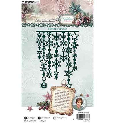 Die de découpe JMA Winter curtain Christmas Blush n° 1062