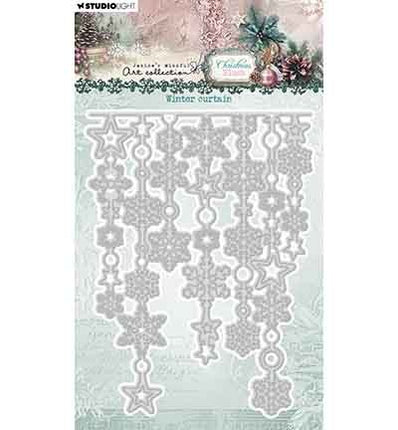 Die de découpe JMA Winter curtain Christmas Blush n° 1062