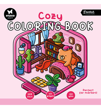 Livre de coloriage Essentials Cozy (SL-ES-CB05)