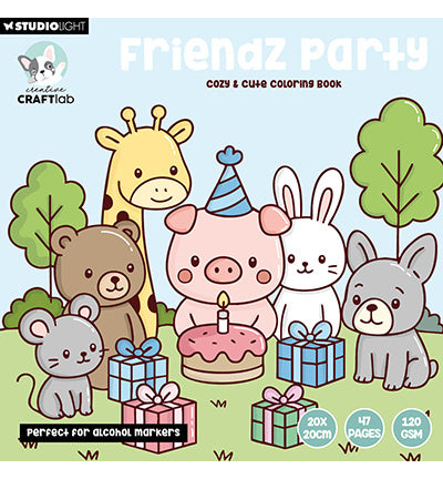Livre de coloriage Friendz Cozy (CCL-FR-CB06)