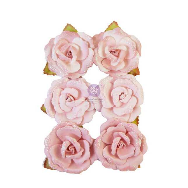 Prima Flowers® Collection My Sweet - Stitched  -  6 pièces / 2.25 in / papier de mûrier