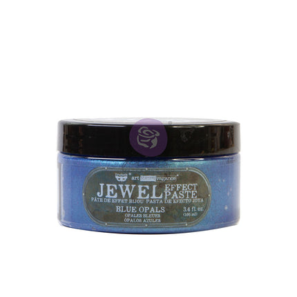 Art Extravagance - pâte de texture Jewel - opales bleues - 1 pot, 100ml (3.4 fl oz) / pâte artistique