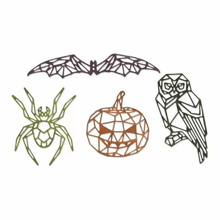 Sizzix • Ensemble de matrices Thinlits Halloween géométrique