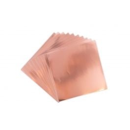 Sizzix • Feuilles d’aluminium Surfacez 10pièces or rose