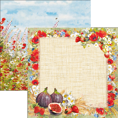 Feuille de papier Sweet Countryside 12"x12"