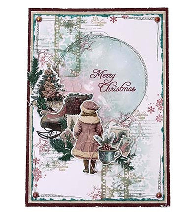 Matrice de découpe JMA Végétaux de Noël Christmas Blush n° 1061