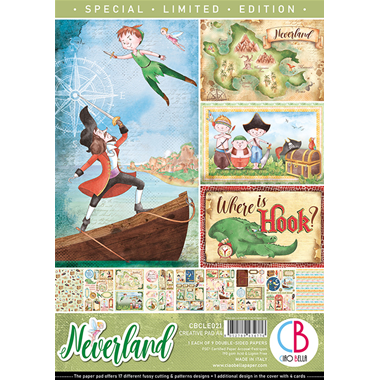 Bloc créatif édition limitée Neverland A4 9/Pkg