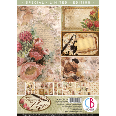Bloc créatif édition limitée The Muse A4 9/Pkg