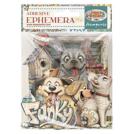 Art Journaling Selection LARGE - Furry Friends 2
