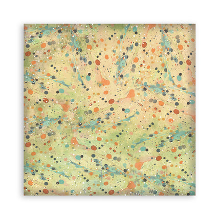 12”x12” (30.5x30.5 cm) Paper Pad 10 double sided printed Backgrounds sheets - Furry Friends 2