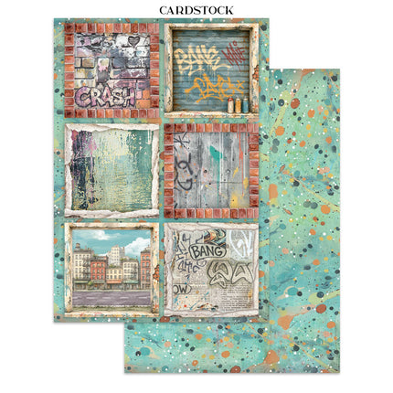 Printed Art Junk journal: stickers, cut-outs, backgrounds for Art and Craft - Furry Friends 2