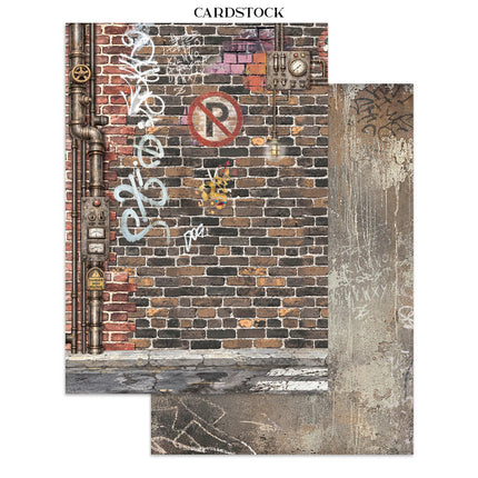Printed Art Junk journal: stickers, cut-outs, backgrounds for Art and Craft - Furry Friends 2