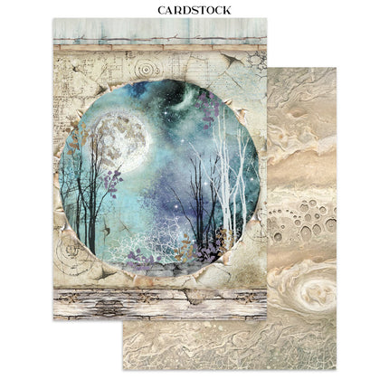 Printed Art Junk Journal Focus Points for Art and Craft A5 -Cosmos