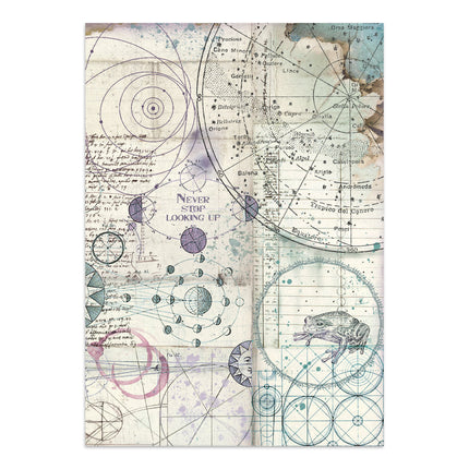 Printed Art Junk Journal Focus Points for Art and Craft A5 -Cosmos