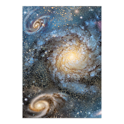 Printed Art Junk Journal Focus Points for Art and Craft A5 -Cosmos