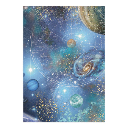 Printed Art Junk Journal Focus Points for Art and Craft A5 -Cosmos