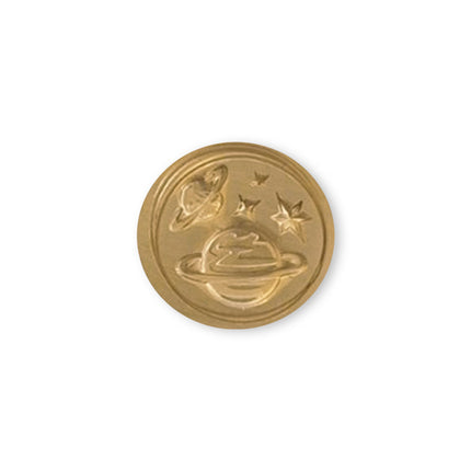 Set 6 Decorative seals design for Art and Craft diam cm2,5 Cosmos