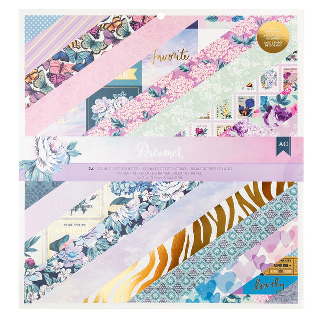 Bloc de papier Dreamer 12x12 Inch
