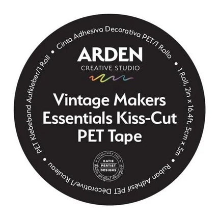 Arden Creative Studio Vintage Makers Kiss-Cut PET Tape Essentials