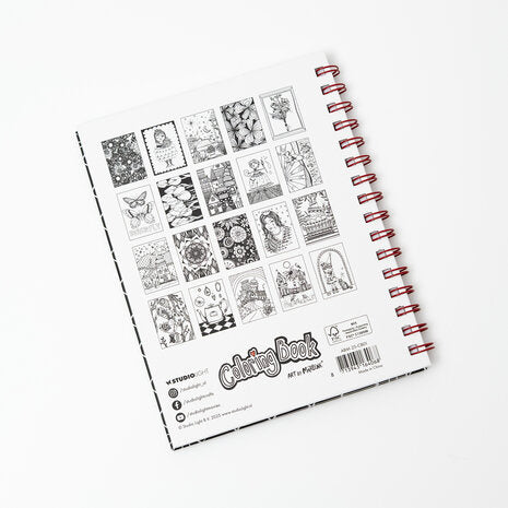 Livre de coloriage magique et coloré A5 (ABM-25-CB01)