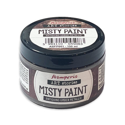 Peinture métallisée Misty 150 ml - Terre d’ombre vieillie