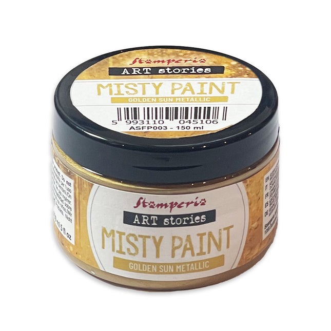 Peinture Misty métallisée ml 150 - Soleil doré