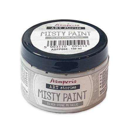 Peinture Misty métallisée ml 150 - Pierre argentée