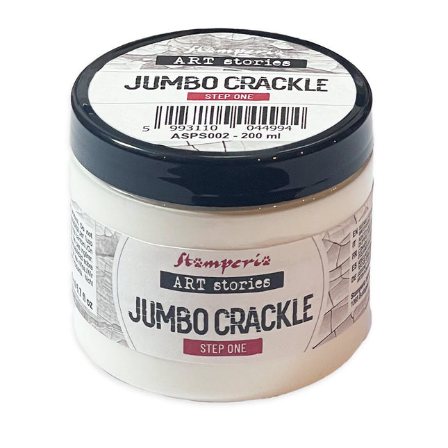 Craquelé Jumbo transparent étape 1 ml 200