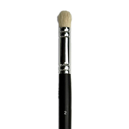 Lot de 4 pinceaux pour les arts, tailles 6"-8"-2"-2/0"