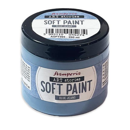 Sélection de peintures douces 6 pièces x ml 200