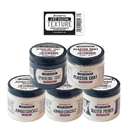 Texture Paste Selection 5 pcs x ml 200