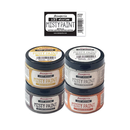 Misty Paint Metallic Selection 4 pcs x ml 150