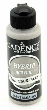 Peinture acrylique hybride Cadence 120 ml Brun collier