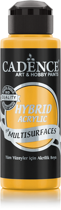 Cadence Hybrid peinture acrylique 120 ml jaune soleil