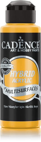 Cadence Hybrid peinture acrylique 120 ml jaune soleil