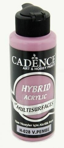 Cadence Hybrid peinture acrylique 120 ml rose Victoria