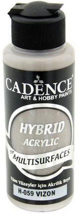 Peinture acrylique hybride Cadence H-059 vison 120ml