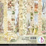 Bloc de papier Les fables d'Ésope 6"x6" 24/paquet