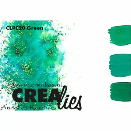 Crealies • Pigment Colorzz vert