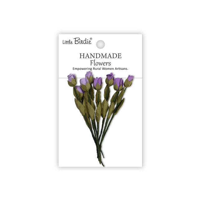 Fleurs faites main - Cyrus, Murmure lilas 8pc