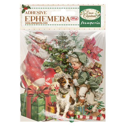 Éphémères décoratifs imprimés pour les loisirs créatifs - Noël classique