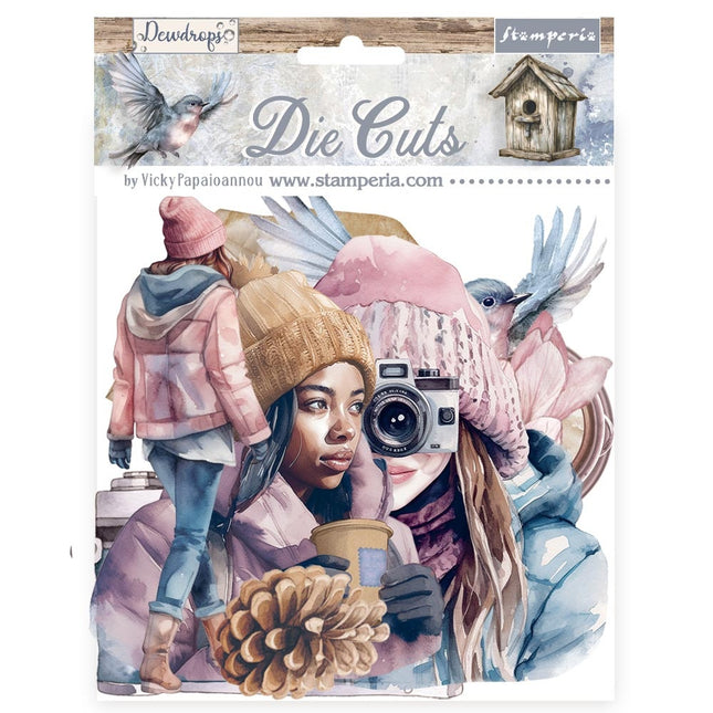 Die cuts assortis - Create Happiness Dewdrops
