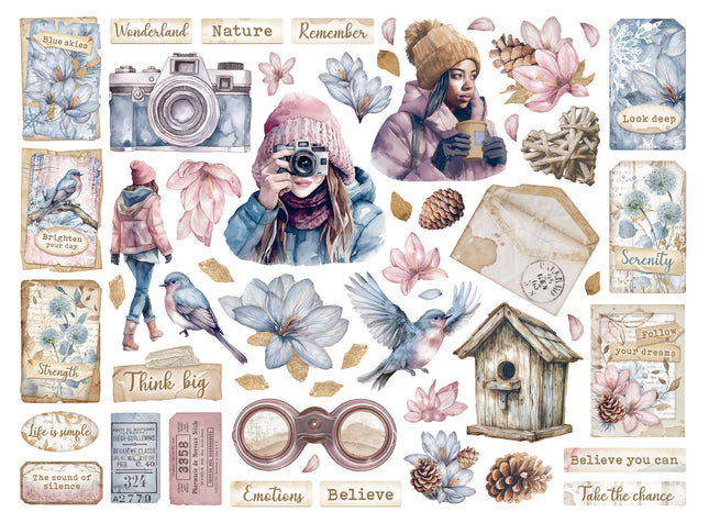 Die cuts assortis - Create Happiness Dewdrops