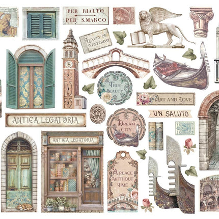 die cuts assortis - Venice City of Art